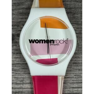 Europa Women Rock Girls & Guitars Colorful Watch Working Y2K Style